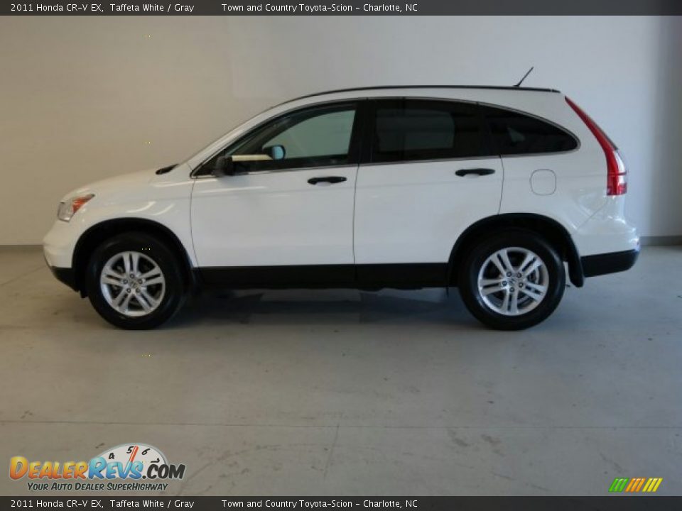 2011 Honda CR-V EX Taffeta White / Gray Photo #8