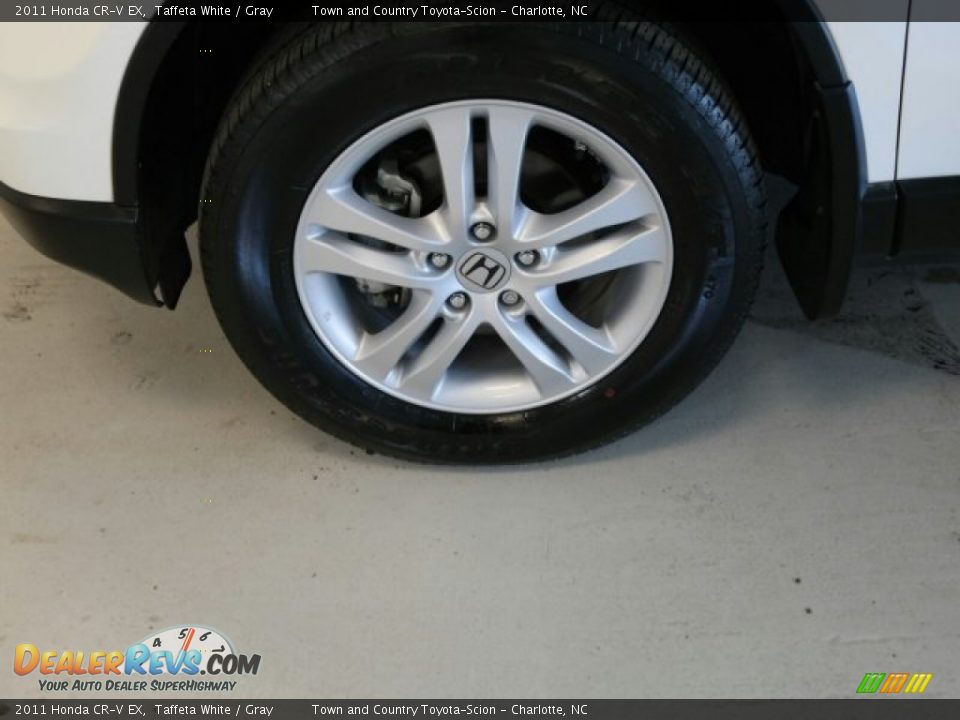 2011 Honda CR-V EX Taffeta White / Gray Photo #9