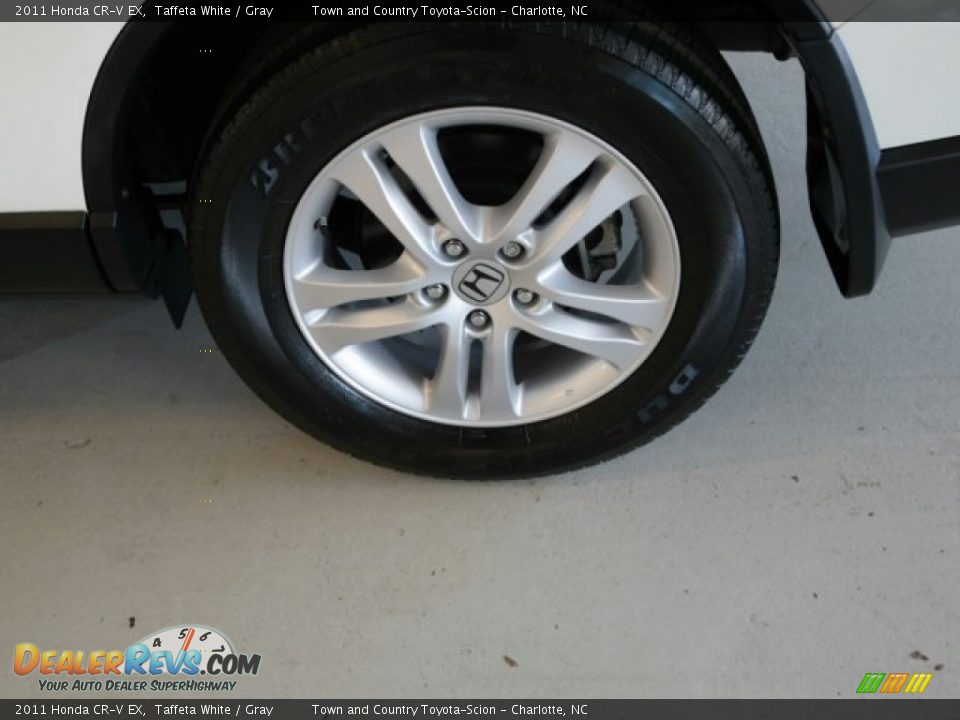 2011 Honda CR-V EX Taffeta White / Gray Photo #10