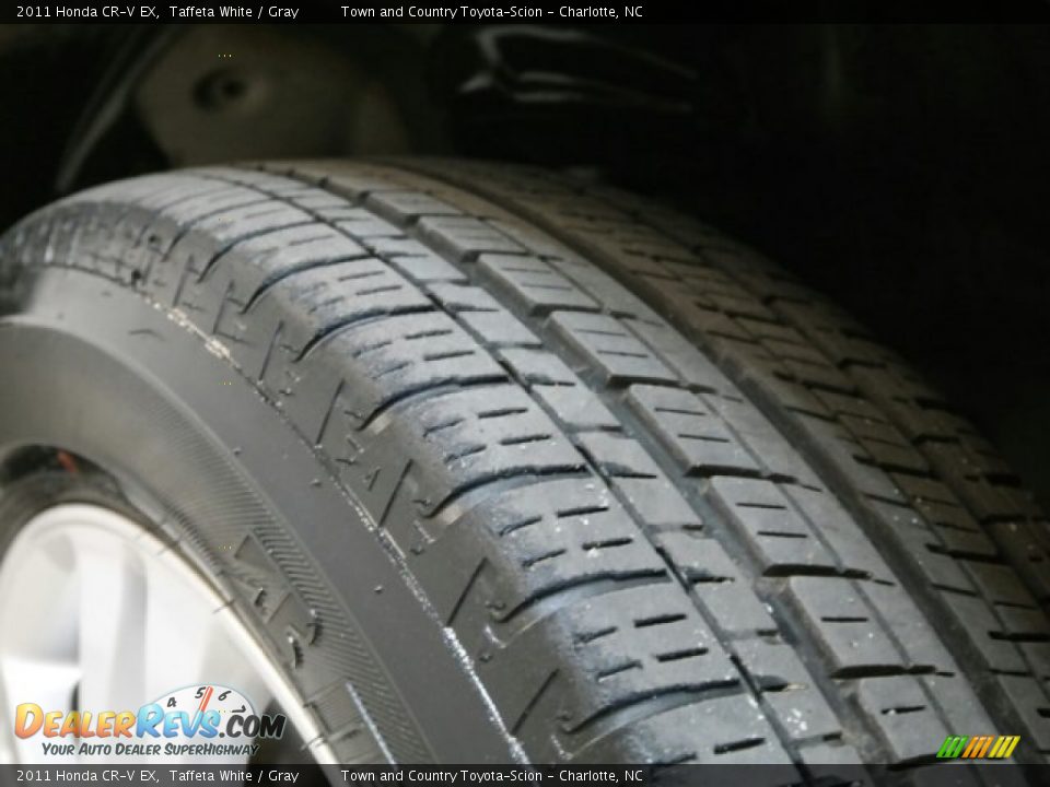 2011 Honda CR-V EX Taffeta White / Gray Photo #16