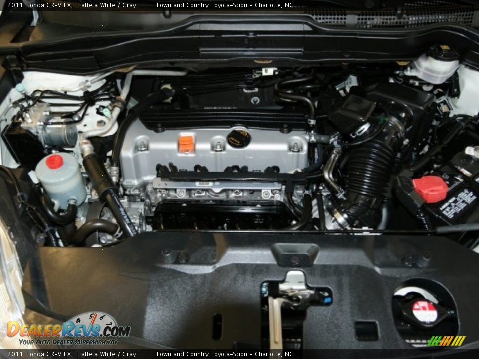 2011 Honda CR-V EX Taffeta White / Gray Photo #17