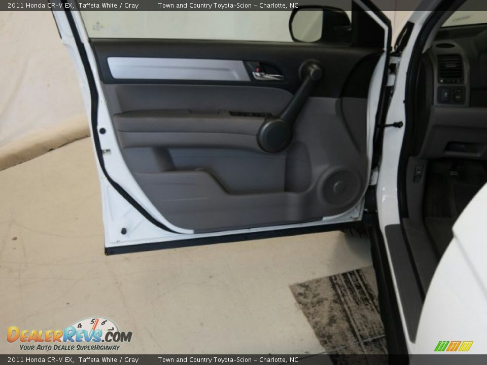 2011 Honda CR-V EX Taffeta White / Gray Photo #18