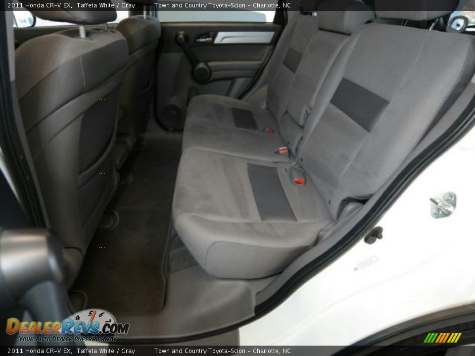 2011 Honda CR-V EX Taffeta White / Gray Photo #23