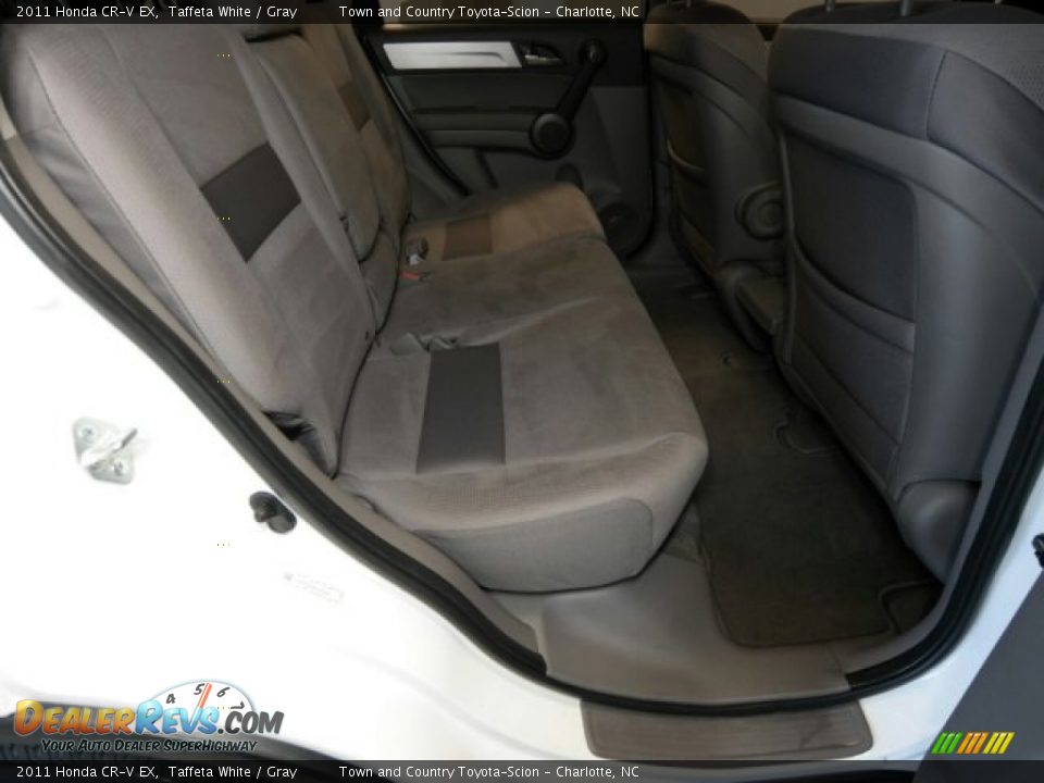 2011 Honda CR-V EX Taffeta White / Gray Photo #24