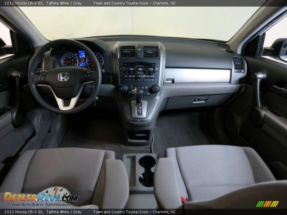 2011 Honda CR-V EX Taffeta White / Gray Photo #27