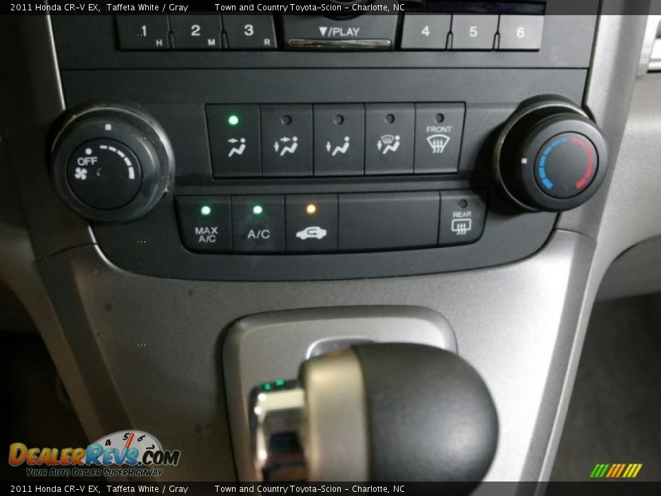 2011 Honda CR-V EX Taffeta White / Gray Photo #33