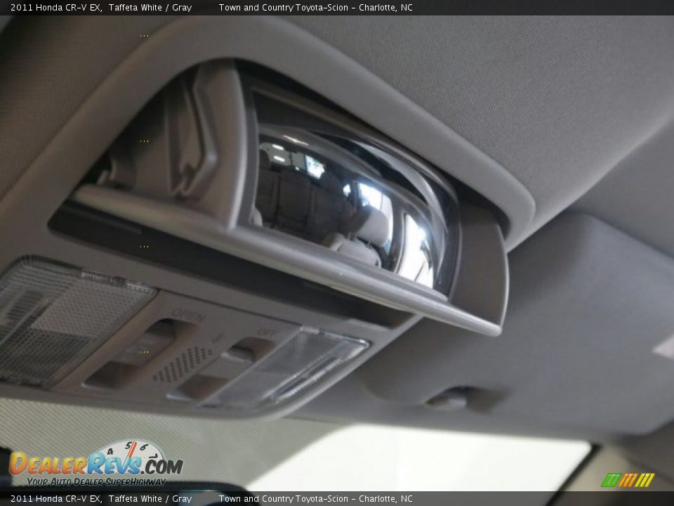 2011 Honda CR-V EX Taffeta White / Gray Photo #36