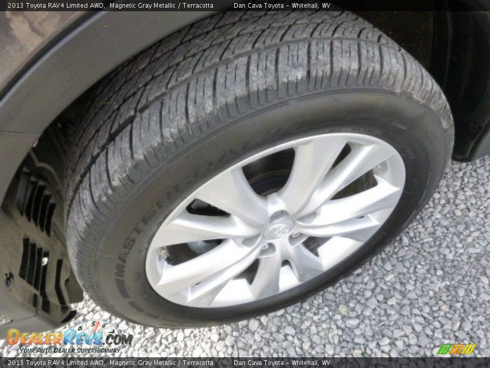 2013 Toyota RAV4 Limited AWD Magnetic Gray Metallic / Terracotta Photo #9