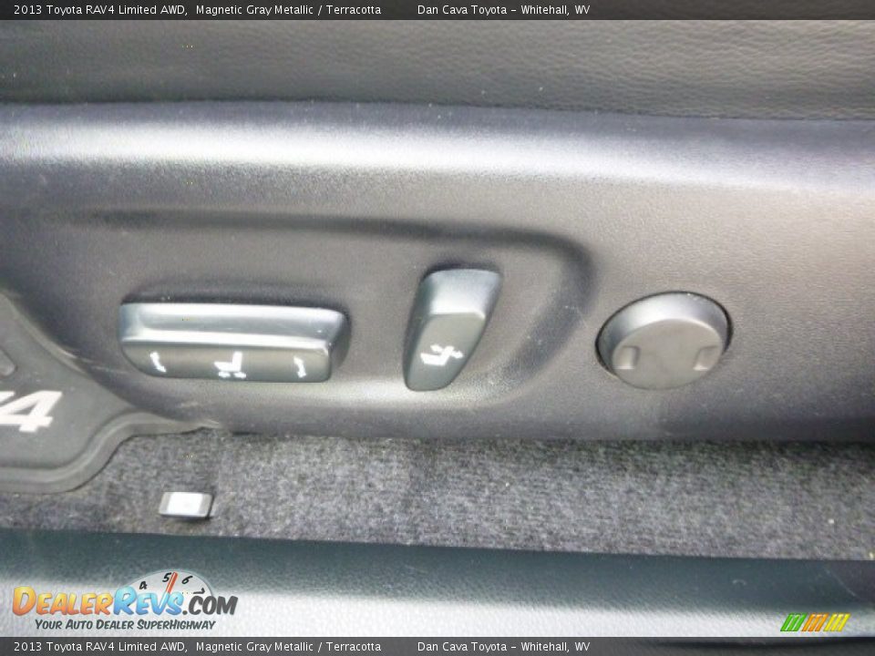 2013 Toyota RAV4 Limited AWD Magnetic Gray Metallic / Terracotta Photo #15