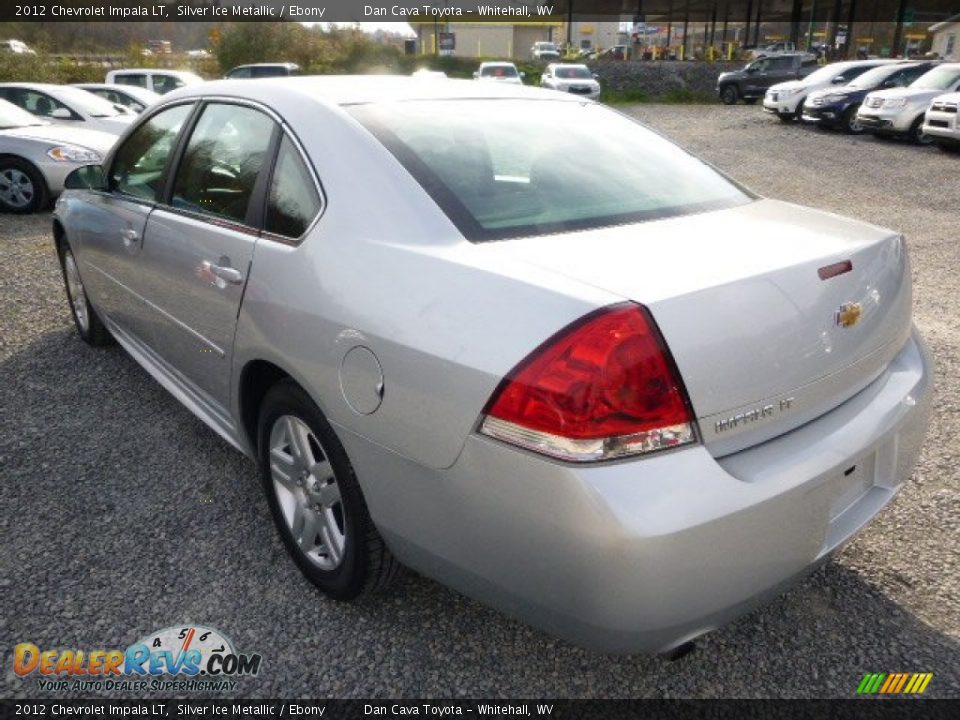 2012 Chevrolet Impala LT Silver Ice Metallic / Ebony Photo #5