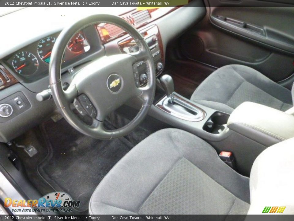 2012 Chevrolet Impala LT Silver Ice Metallic / Ebony Photo #16