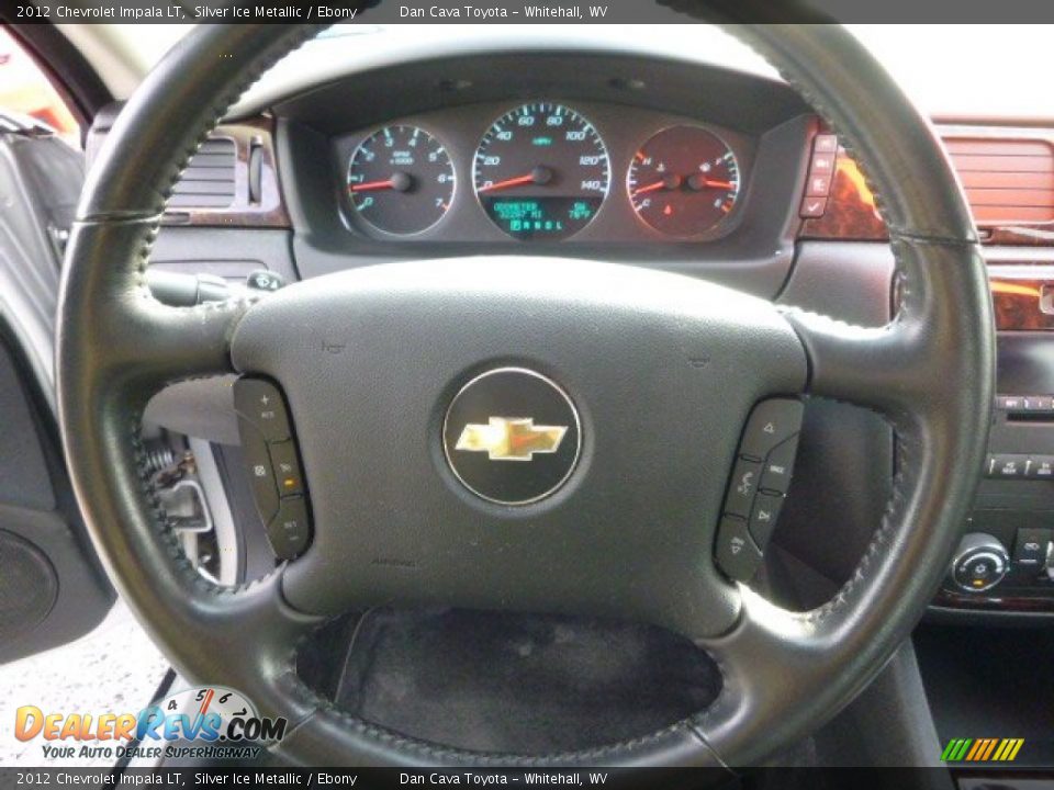 2012 Chevrolet Impala LT Silver Ice Metallic / Ebony Photo #17