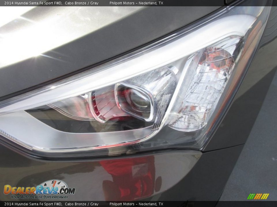 2014 Hyundai Santa Fe Sport FWD Cabo Bronze / Gray Photo #6