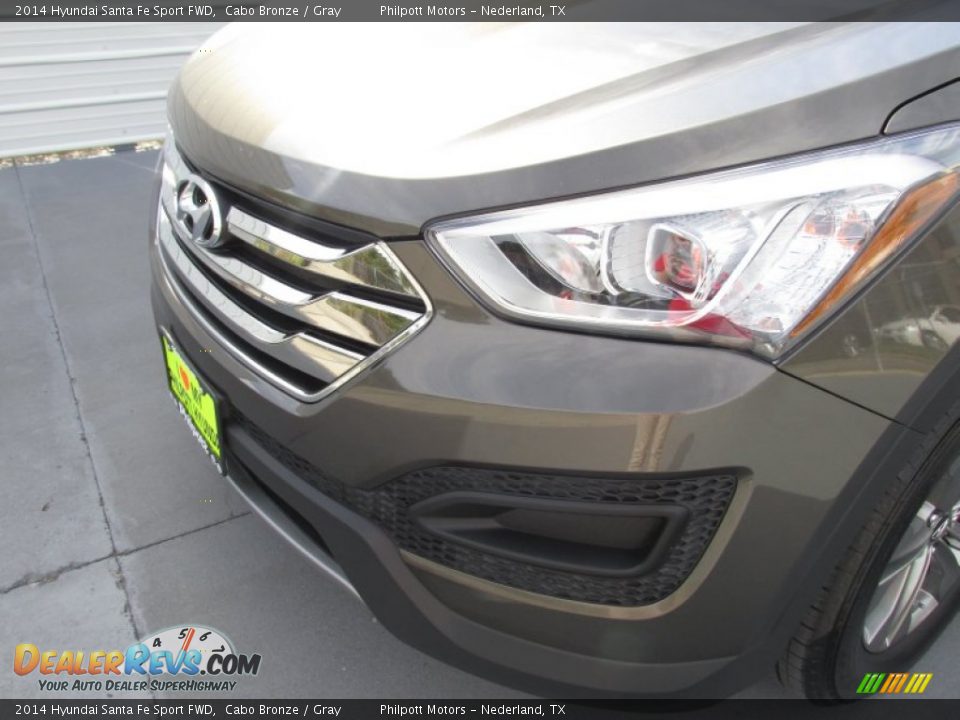 2014 Hyundai Santa Fe Sport FWD Cabo Bronze / Gray Photo #7