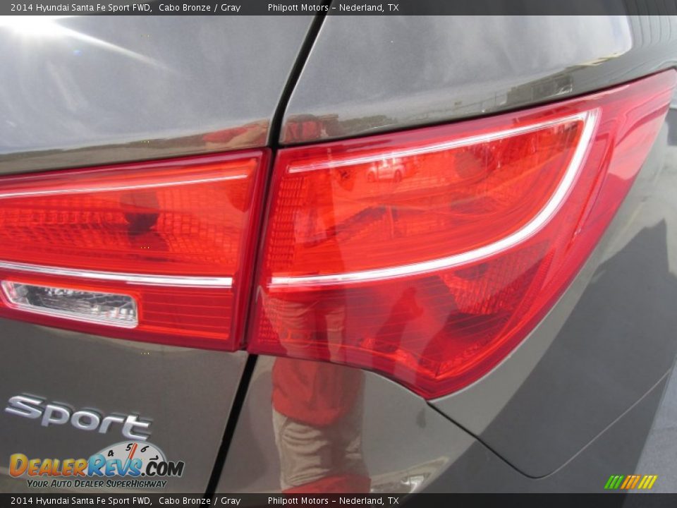 2014 Hyundai Santa Fe Sport FWD Cabo Bronze / Gray Photo #11
