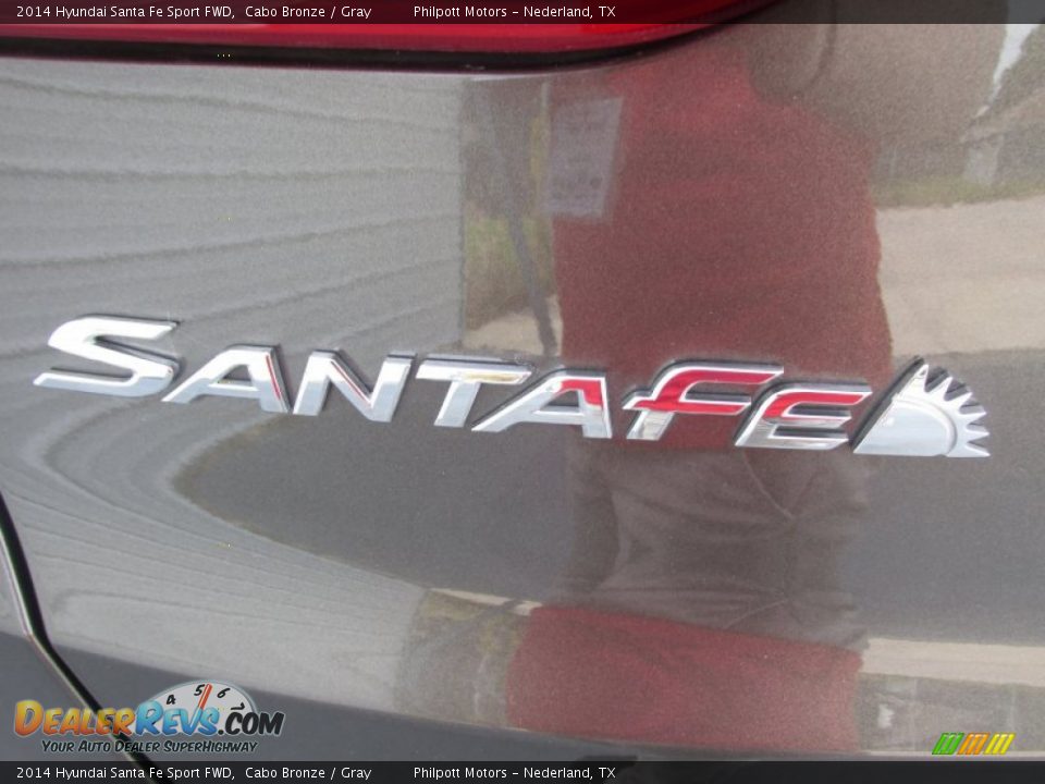 2014 Hyundai Santa Fe Sport FWD Cabo Bronze / Gray Photo #15