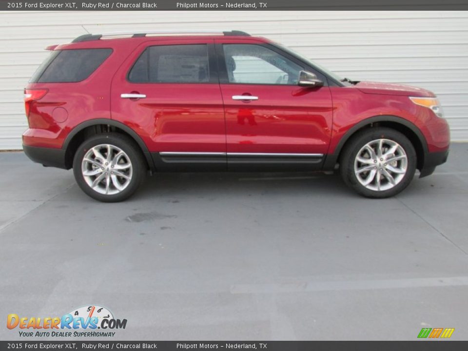 Ruby Red 2015 Ford Explorer XLT Photo #3