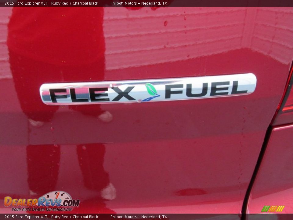 2015 Ford Explorer XLT Ruby Red / Charcoal Black Photo #15