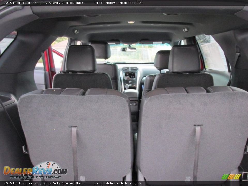 2015 Ford Explorer XLT Ruby Red / Charcoal Black Photo #18
