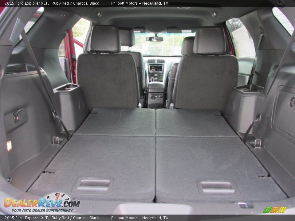 2015 Ford Explorer XLT Ruby Red / Charcoal Black Photo #19
