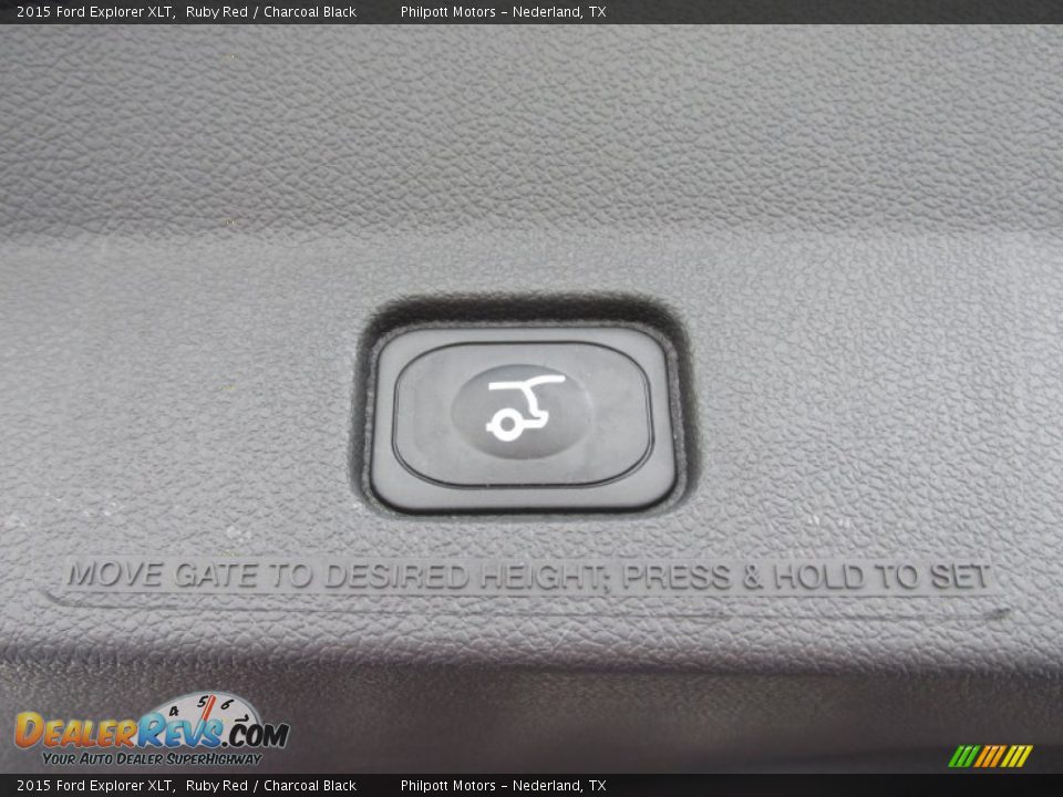 2015 Ford Explorer XLT Ruby Red / Charcoal Black Photo #20