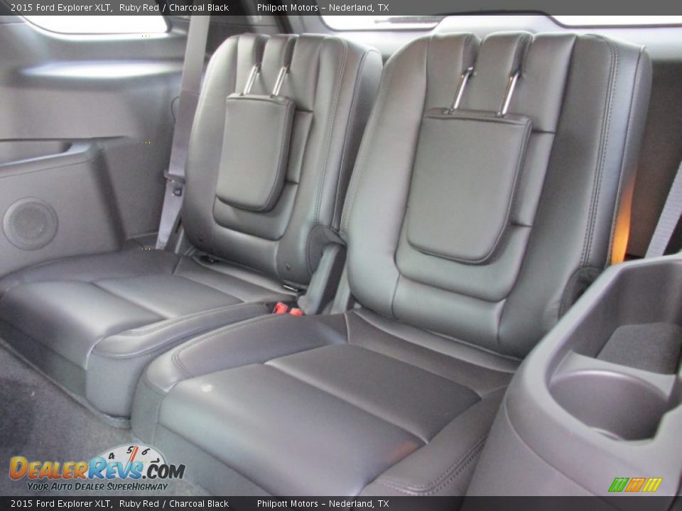 2015 Ford Explorer XLT Ruby Red / Charcoal Black Photo #23