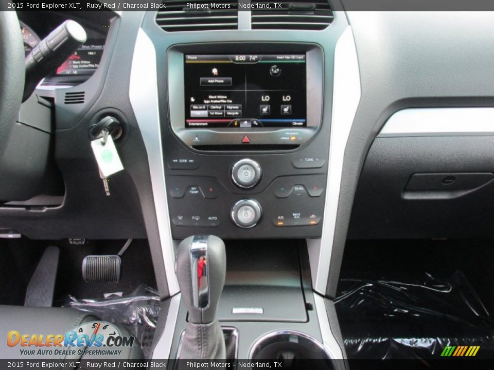 2015 Ford Explorer XLT Ruby Red / Charcoal Black Photo #29