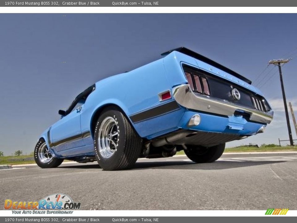 Grabber Blue 1970 Ford Mustang BOSS 302 Photo #13