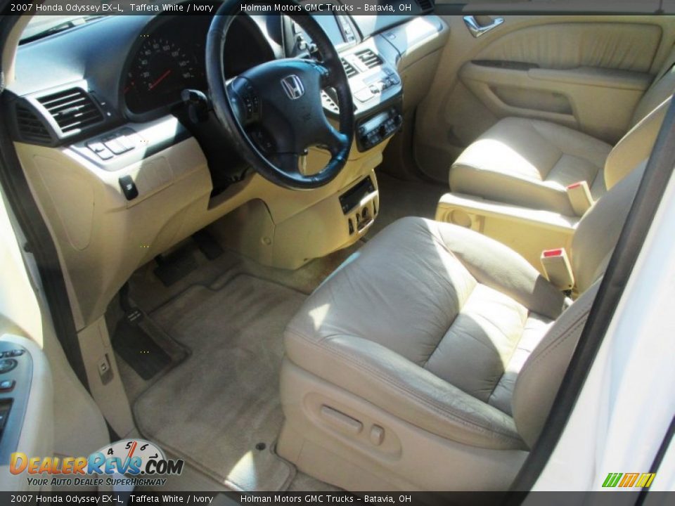 2007 Honda Odyssey EX-L Taffeta White / Ivory Photo #5