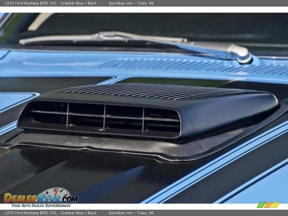 1970 Ford Mustang BOSS 302 Grabber Blue / Black Photo #17