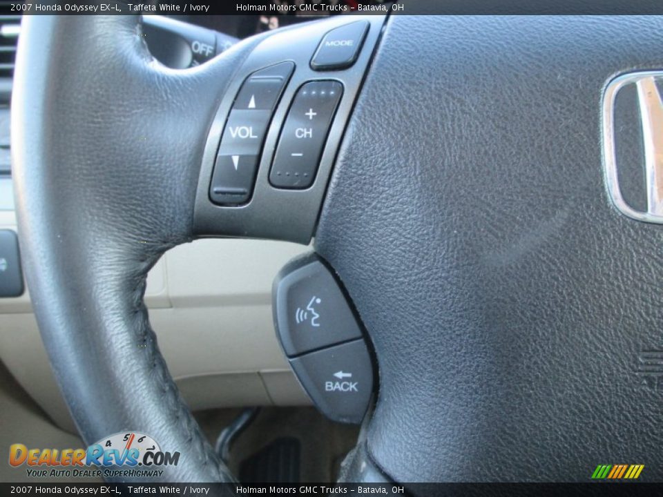 2007 Honda Odyssey EX-L Taffeta White / Ivory Photo #16