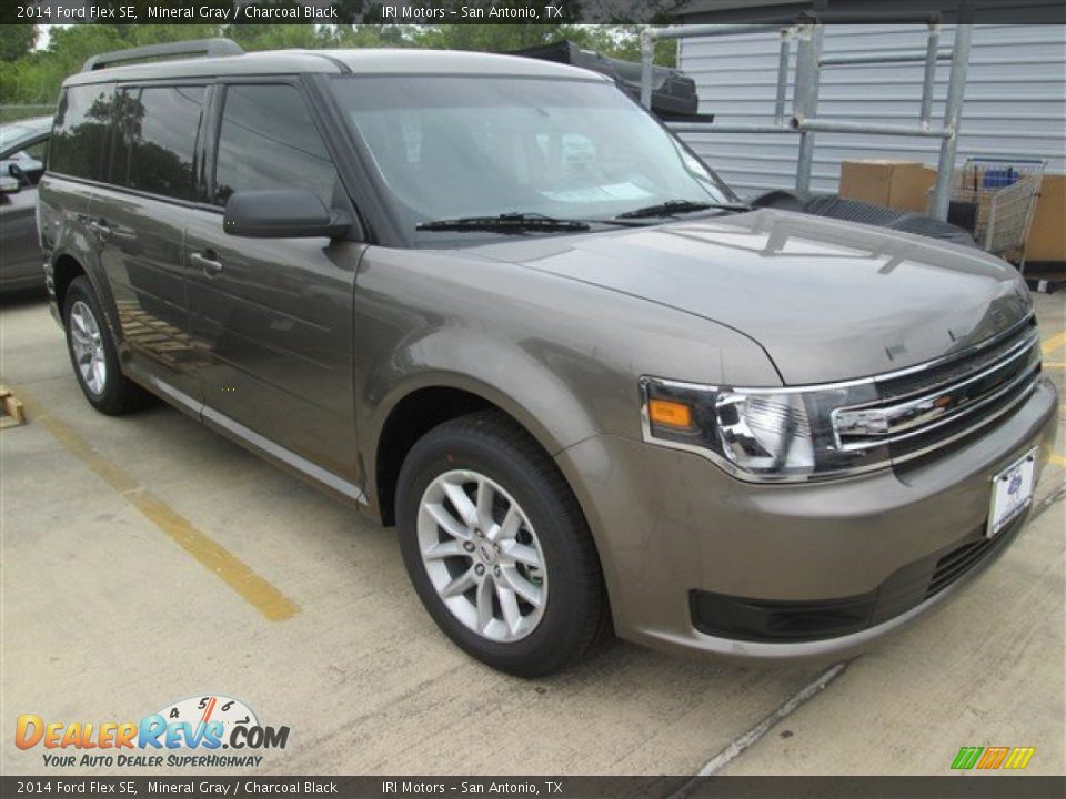 2014 Ford Flex SE Mineral Gray / Charcoal Black Photo #1