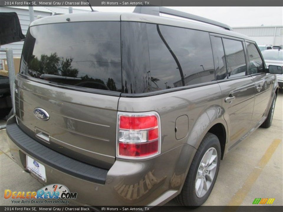 2014 Ford Flex SE Mineral Gray / Charcoal Black Photo #2