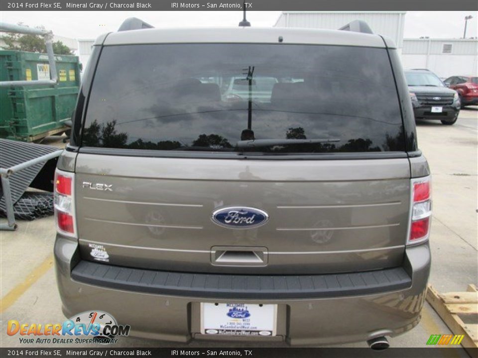 2014 Ford Flex SE Mineral Gray / Charcoal Black Photo #3