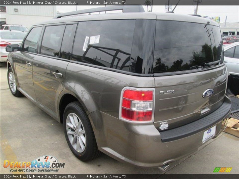 2014 Ford Flex SE Mineral Gray / Charcoal Black Photo #4