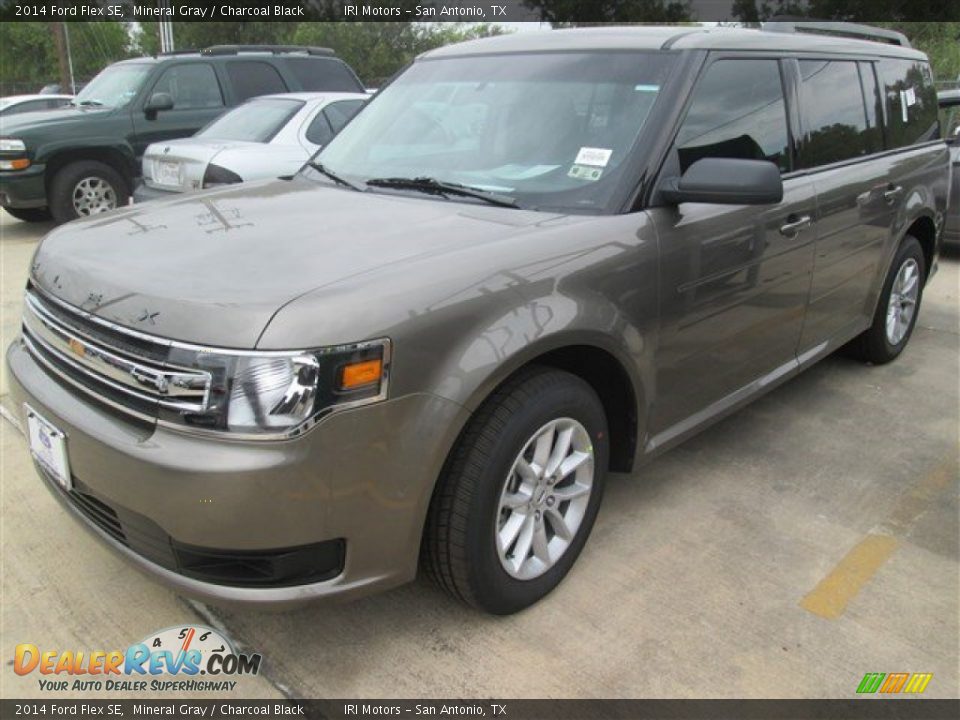 2014 Ford Flex SE Mineral Gray / Charcoal Black Photo #5