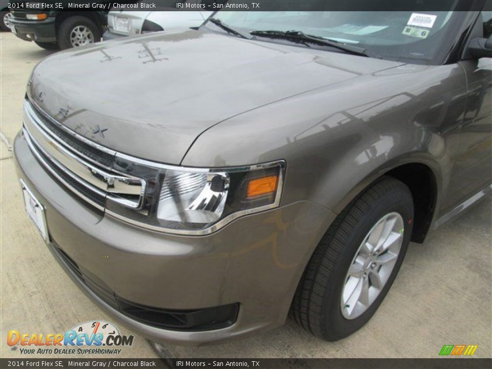 2014 Ford Flex SE Mineral Gray / Charcoal Black Photo #6