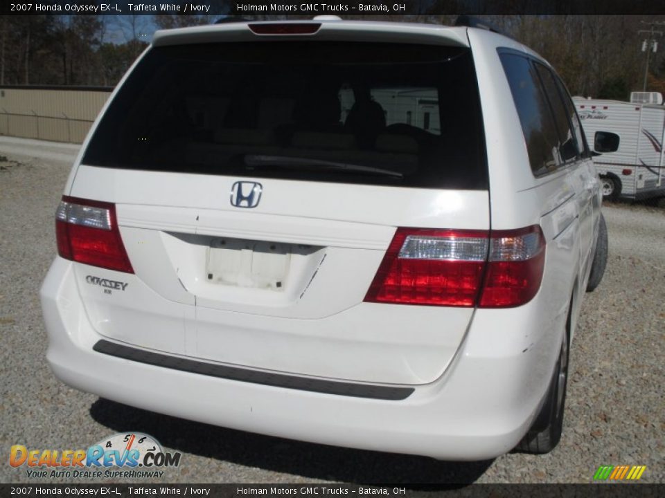 2007 Honda Odyssey EX-L Taffeta White / Ivory Photo #32