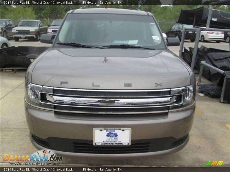 2014 Ford Flex SE Mineral Gray / Charcoal Black Photo #9