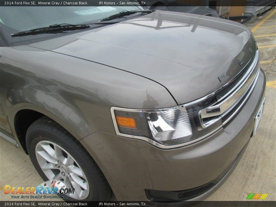 2014 Ford Flex SE Mineral Gray / Charcoal Black Photo #10
