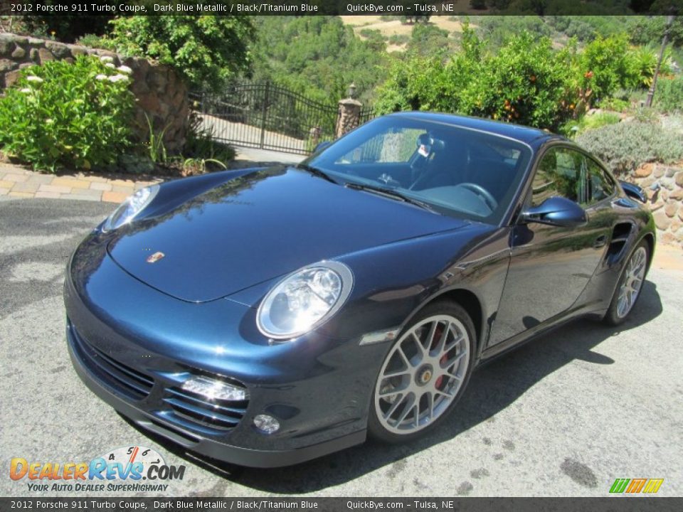 Front 3/4 View of 2012 Porsche 911 Turbo Coupe Photo #1