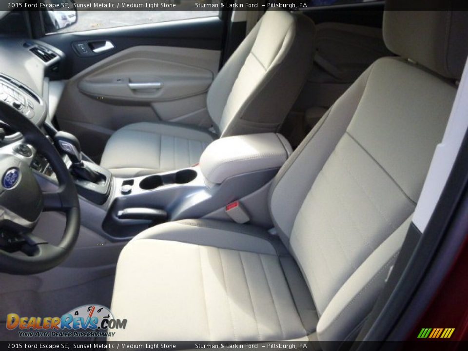 2015 Ford Escape SE Sunset Metallic / Medium Light Stone Photo #7