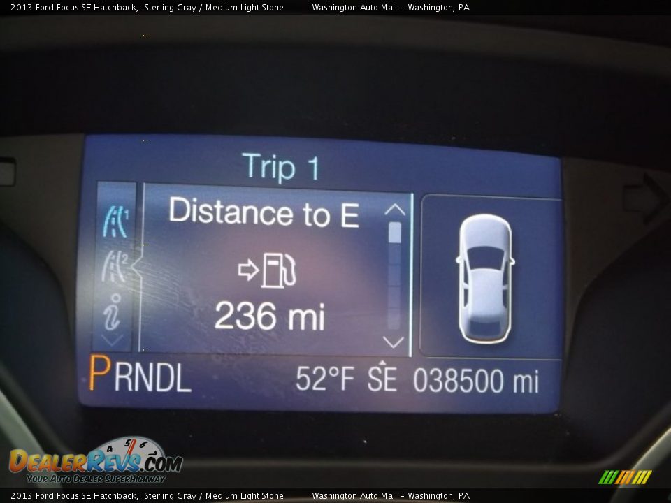 2013 Ford Focus SE Hatchback Sterling Gray / Medium Light Stone Photo #20