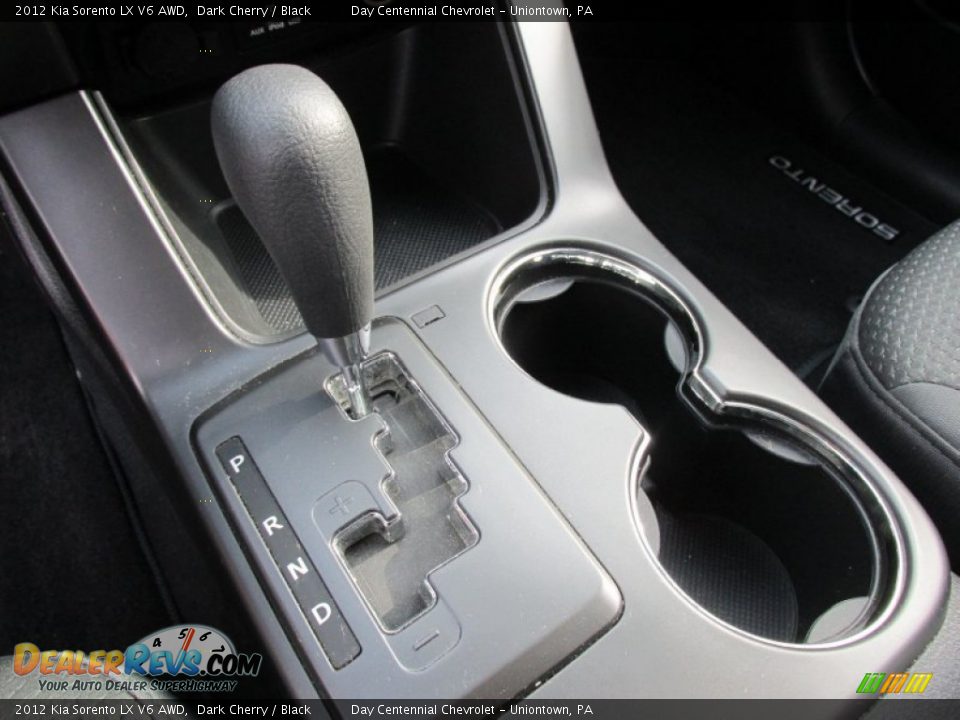 2012 Kia Sorento LX V6 AWD Dark Cherry / Black Photo #28