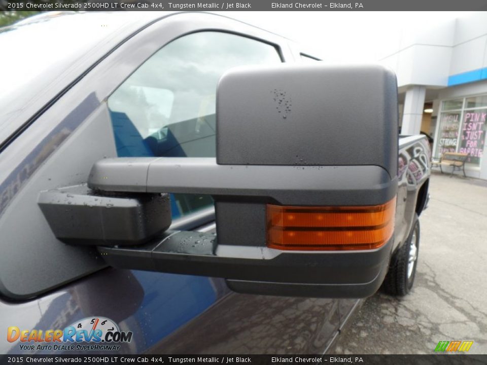 2015 Chevrolet Silverado 2500HD LT Crew Cab 4x4 Tungsten Metallic / Jet Black Photo #11