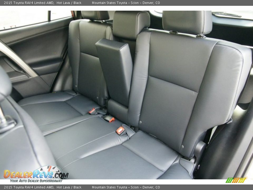 Rear Seat of 2015 Toyota RAV4 Limited AWD Photo #7