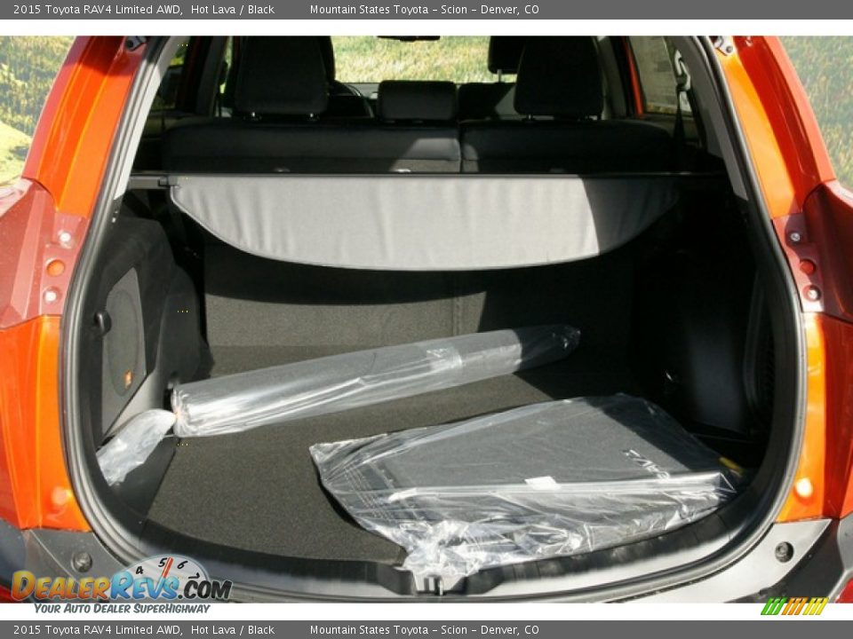 2015 Toyota RAV4 Limited AWD Hot Lava / Black Photo #8