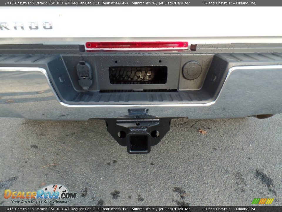 2015 Chevrolet Silverado 3500HD WT Regular Cab Dual Rear Wheel 4x4 Summit White / Jet Black/Dark Ash Photo #13