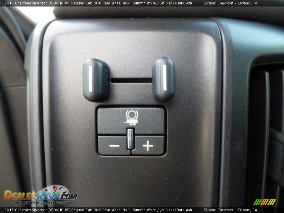 2015 Chevrolet Silverado 3500HD WT Regular Cab Dual Rear Wheel 4x4 Summit White / Jet Black/Dark Ash Photo #26