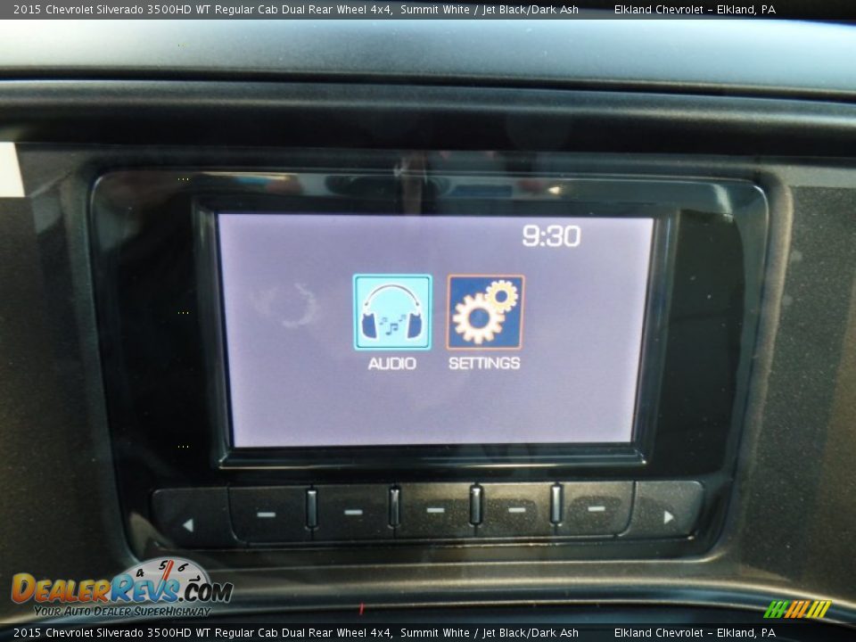 2015 Chevrolet Silverado 3500HD WT Regular Cab Dual Rear Wheel 4x4 Summit White / Jet Black/Dark Ash Photo #29